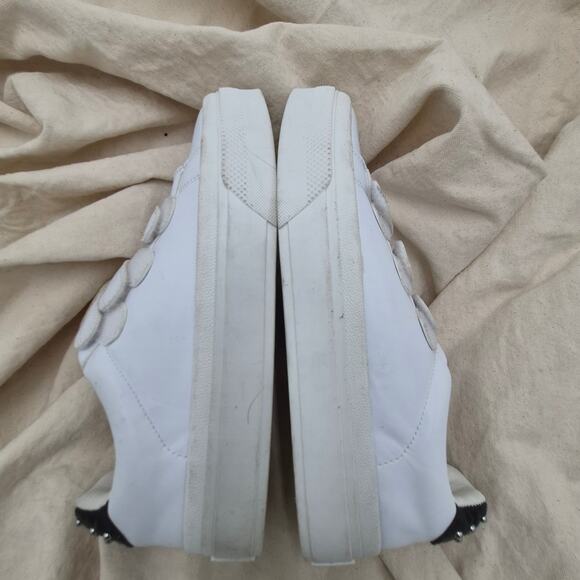 Copied - J/SLIDES Taylor silver metallic sneakers Womens size 7 - Picture 4 of 5